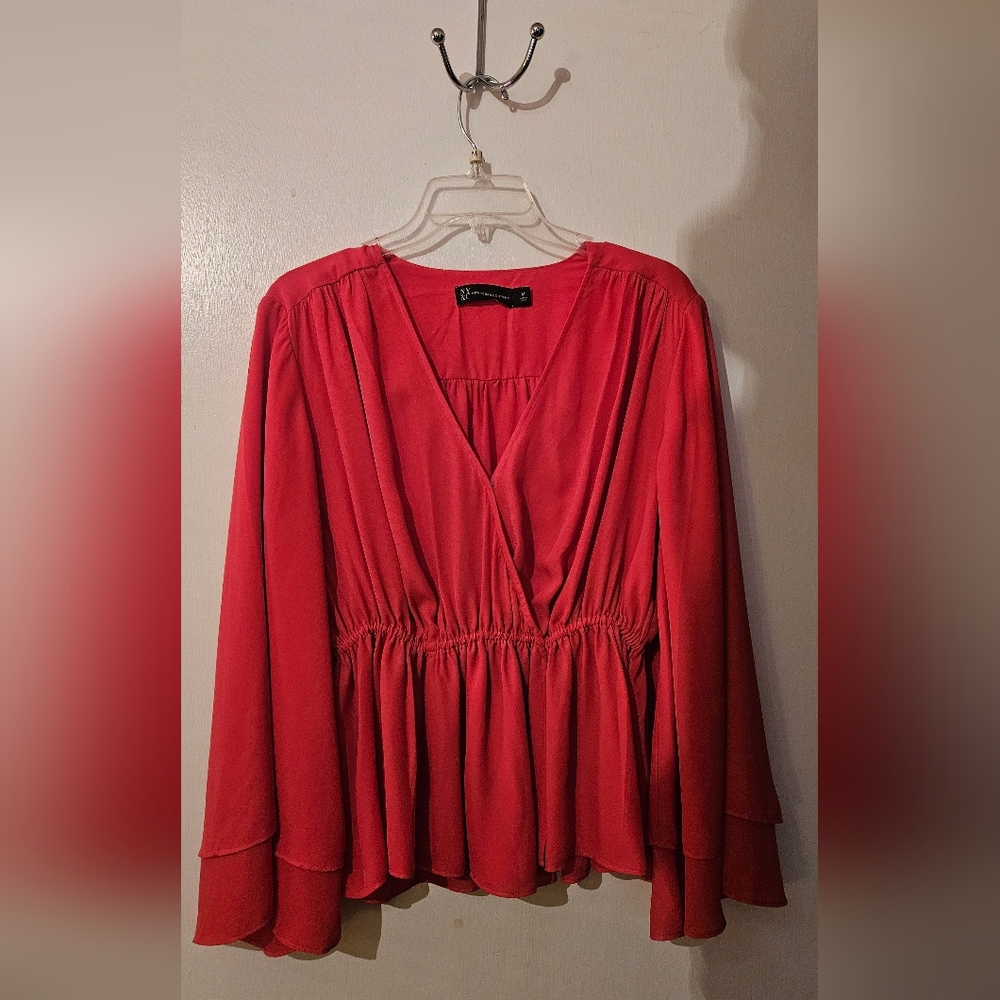 New York & Company  Long Sleeve Blouse